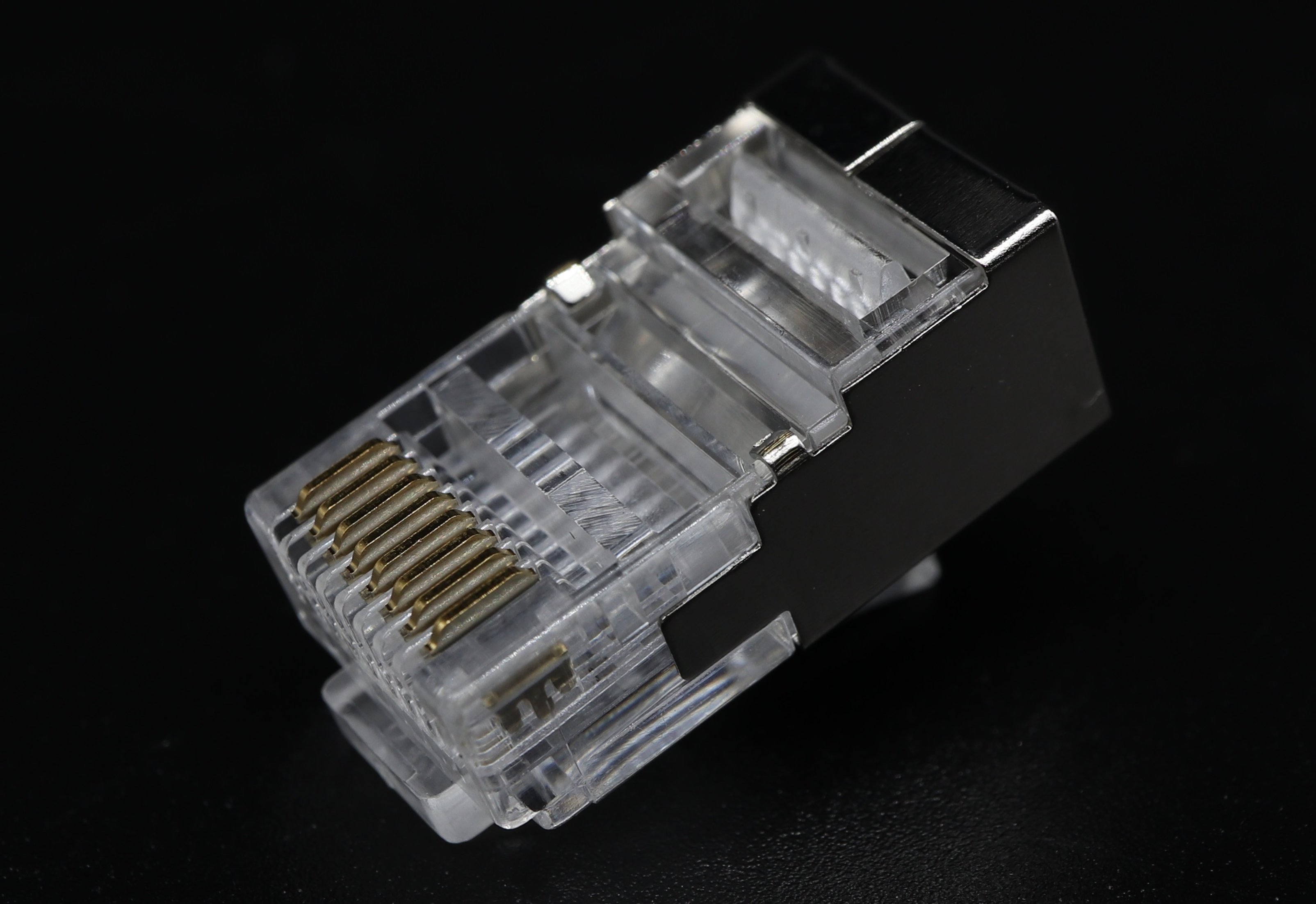 RJ45 Modular Plug Cat.5E 8P8C-R  STP W/ RIGHT KEY